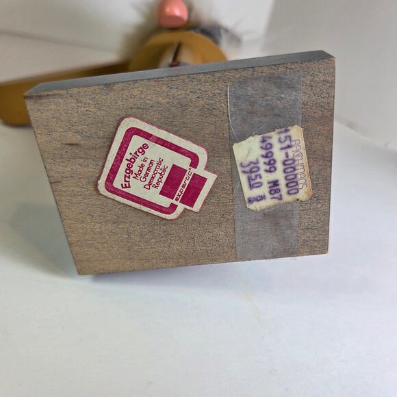 Vintage Erzgebirge German Nutcracker Soldier 10.5" – GDR Handmade Wood - Picture 11 of 13